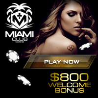 Miami Club 200 FREE
                                                SPINS